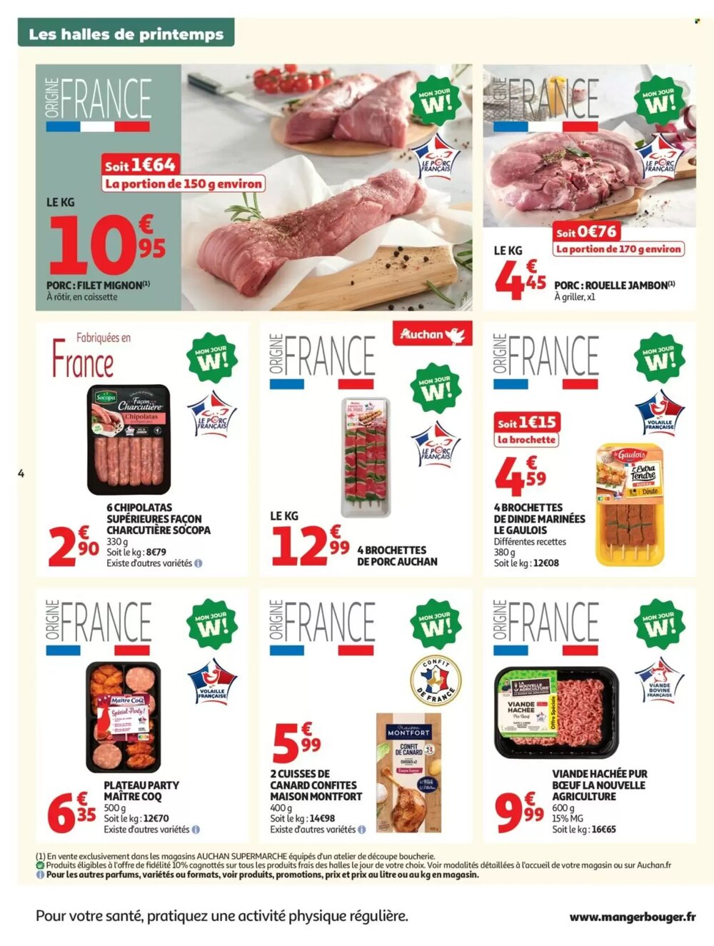 Prospectus promotionnel Auchan valable à partir du 28/04/2026 - Page 4.