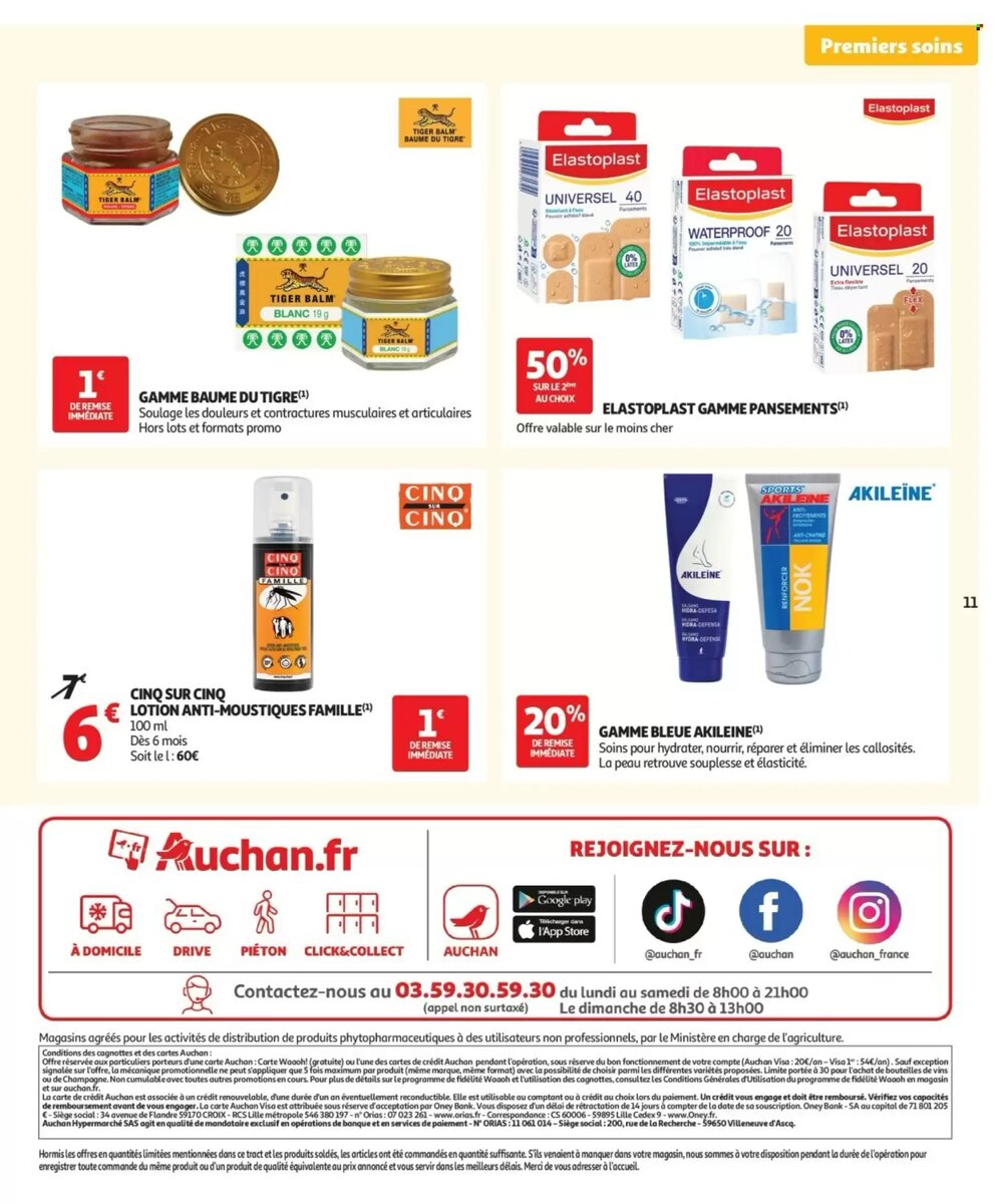Prospectus promotionnel Auchan valable à partir du 28/04/2026 - Page 11.