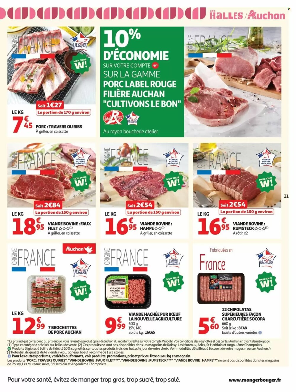 Prospectus promotionnel Auchan valable à partir du 28/04/2026 - Page 31.