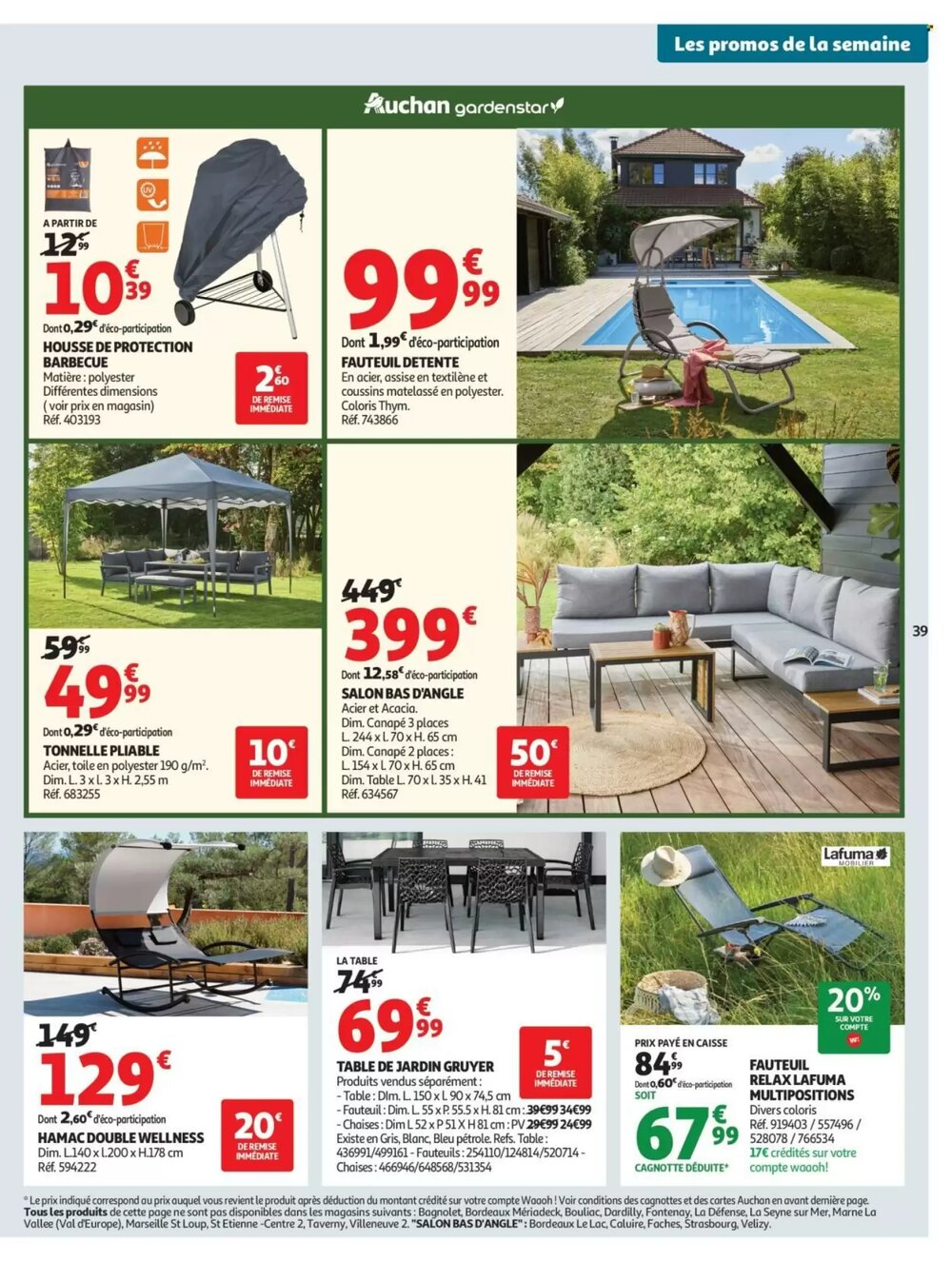 Prospectus promotionnel Auchan valable à partir du 28/04/2026 - Page 39.