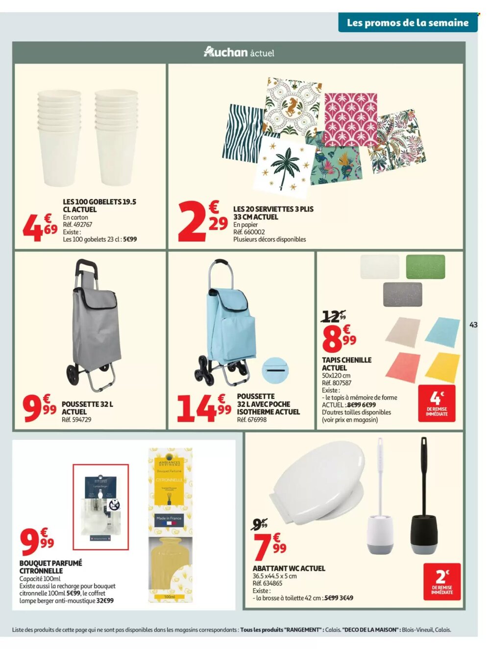 Prospectus promotionnel Auchan valable à partir du 28/04/2026 - Page 43.