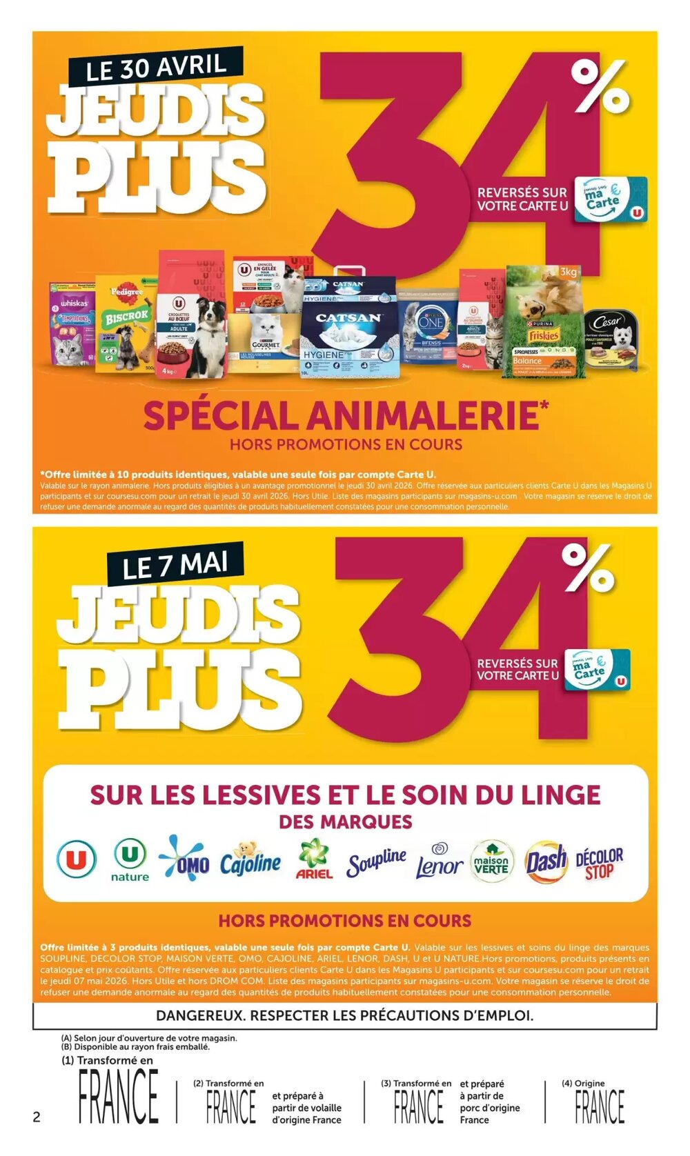 Prospectus promotionnel U Express valable à partir du 28/04/2026 - Page 2.