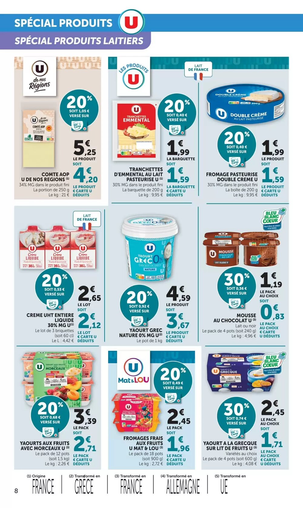 Prospectus promotionnel U Express valable à partir du 28/04/2026 - Page 8.