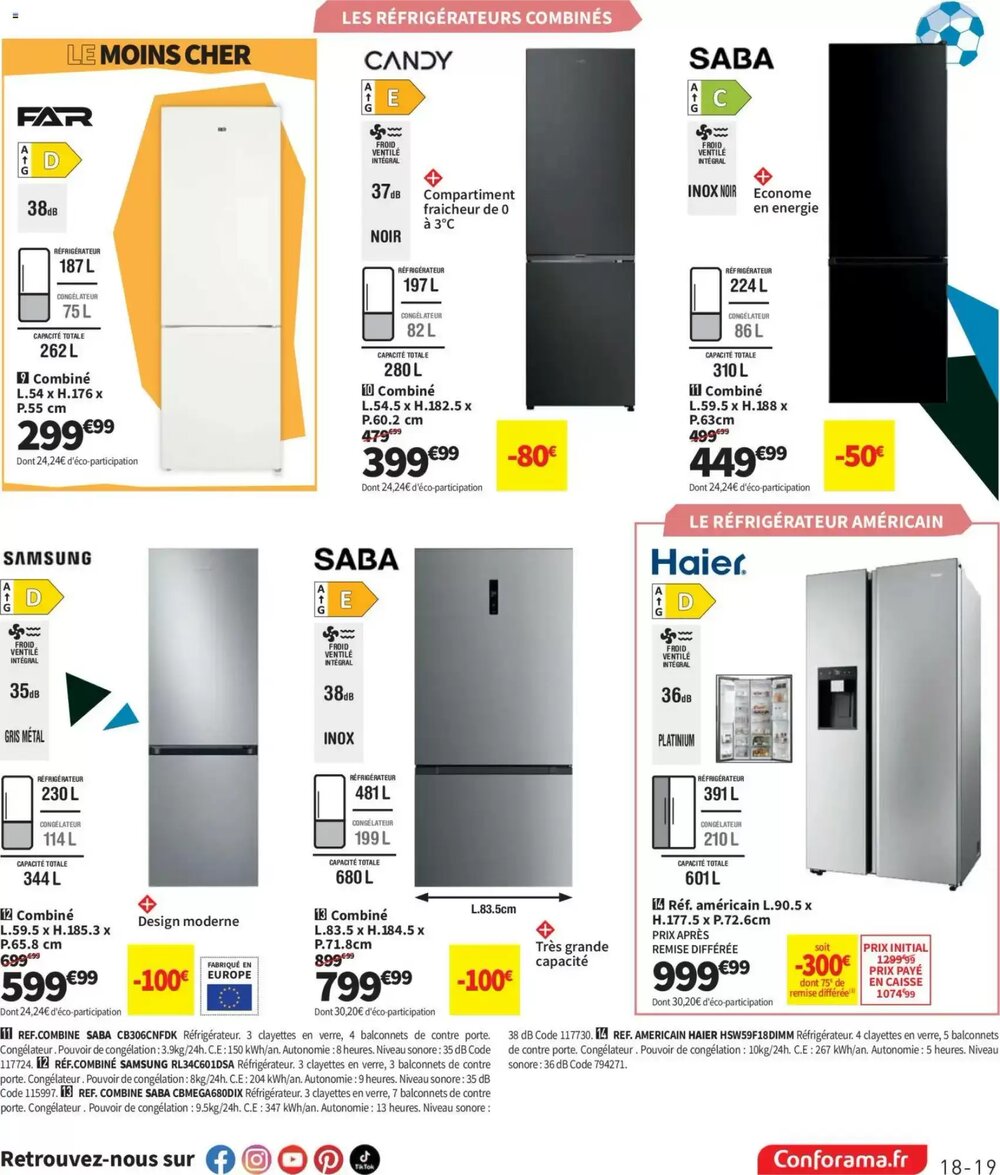 Prospectus promotionnel Conforama valable à partir du 28/04/2026 - Page 19.
