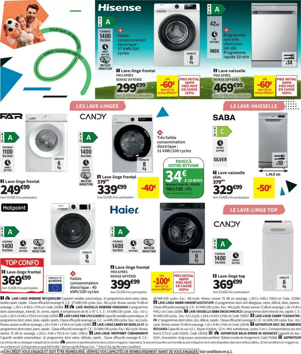 Prospectus promotionnel Conforama valable à partir du 28/04/2026 - Page 22.