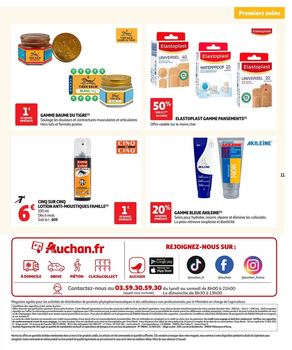 Prospectus promotionnel Auchan valable à partir du 28/04/2026 - Page 11.
