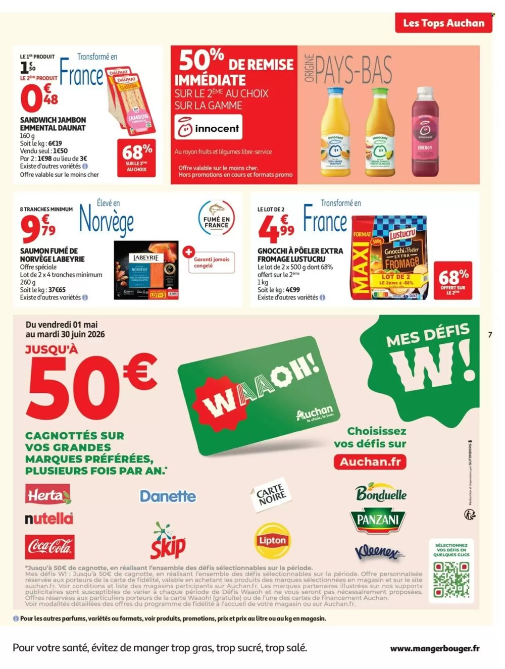 Prospectus promotionnel Auchan valable à partir du 28/04/2026 - Page 7.
