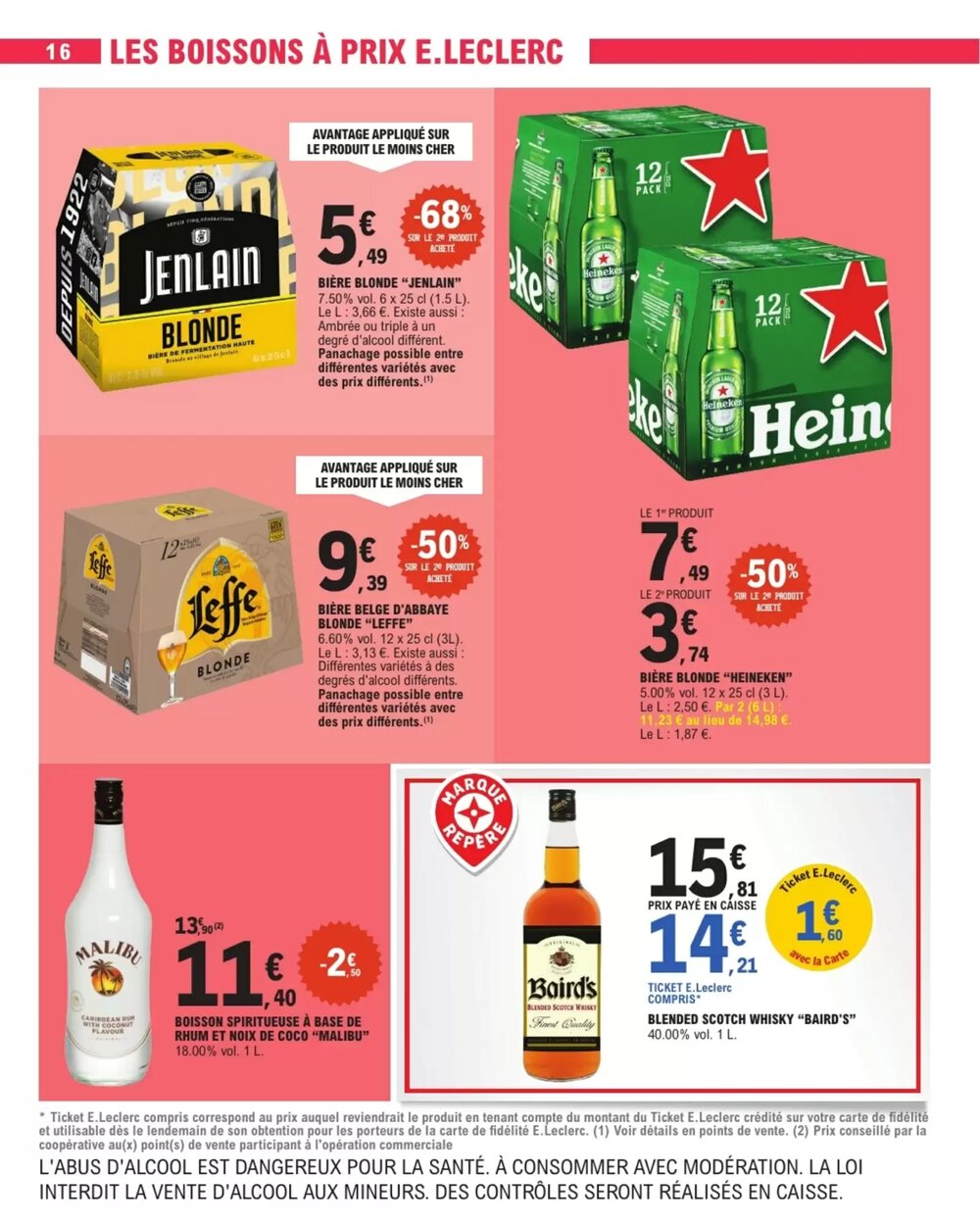 Prospectus promotionnel E.Leclerc valable à partir du 28/04/2026 - Page 16.