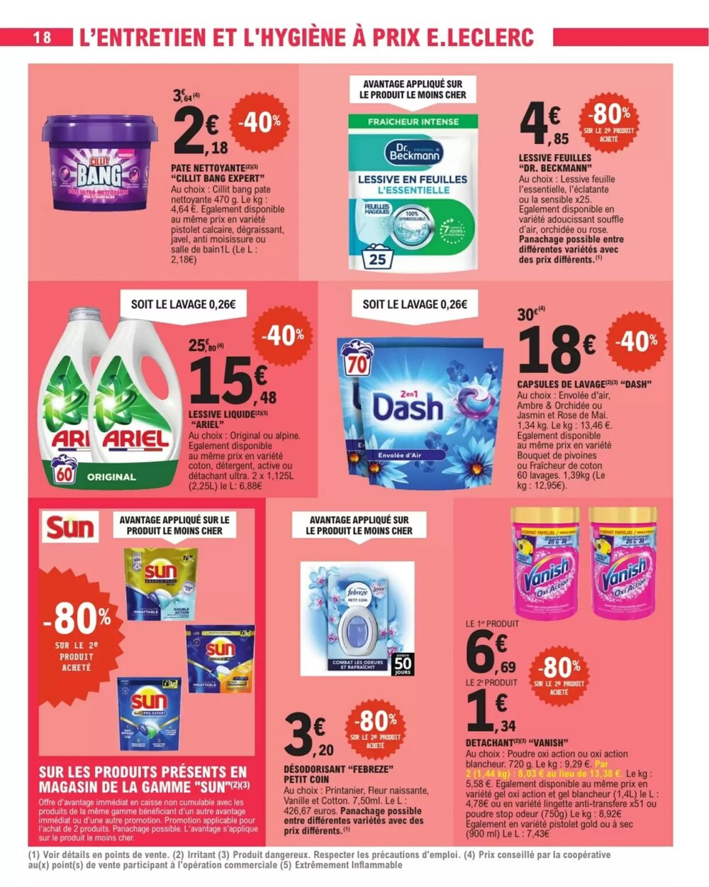 Prospectus promotionnel E.Leclerc valable à partir du 28/04/2026 - Page 18.