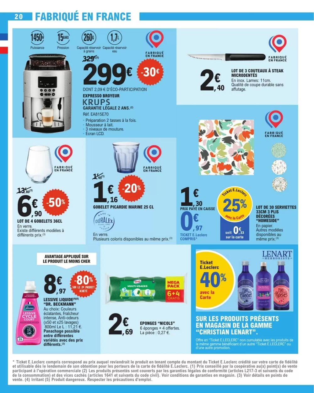 Prospectus promotionnel E.Leclerc valable à partir du 28/04/2026 - Page 20.