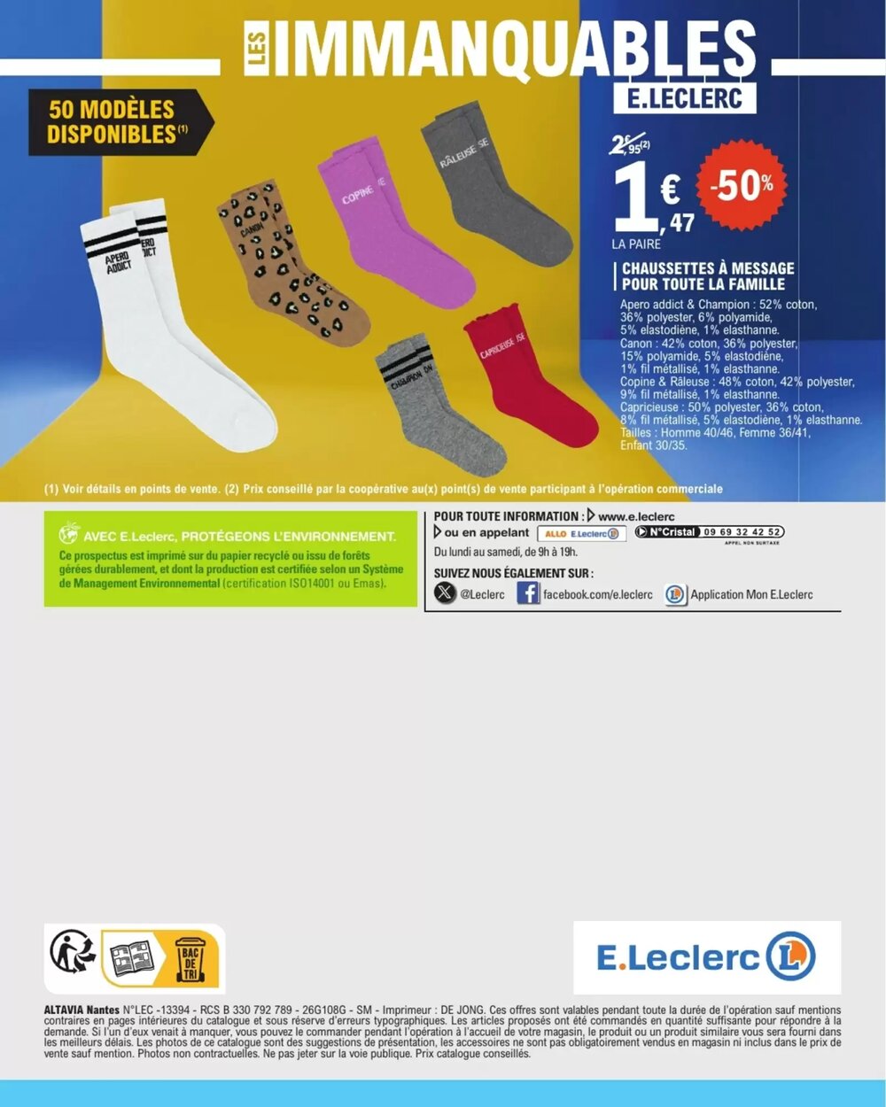 Prospectus promotionnel E.Leclerc valable à partir du 28/04/2026 - Page 32.