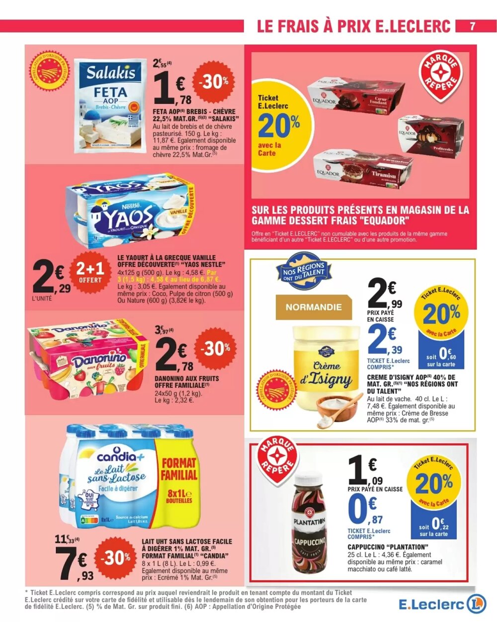 Prospectus promotionnel E.Leclerc valable à partir du 28/04/2026 - Page 7.