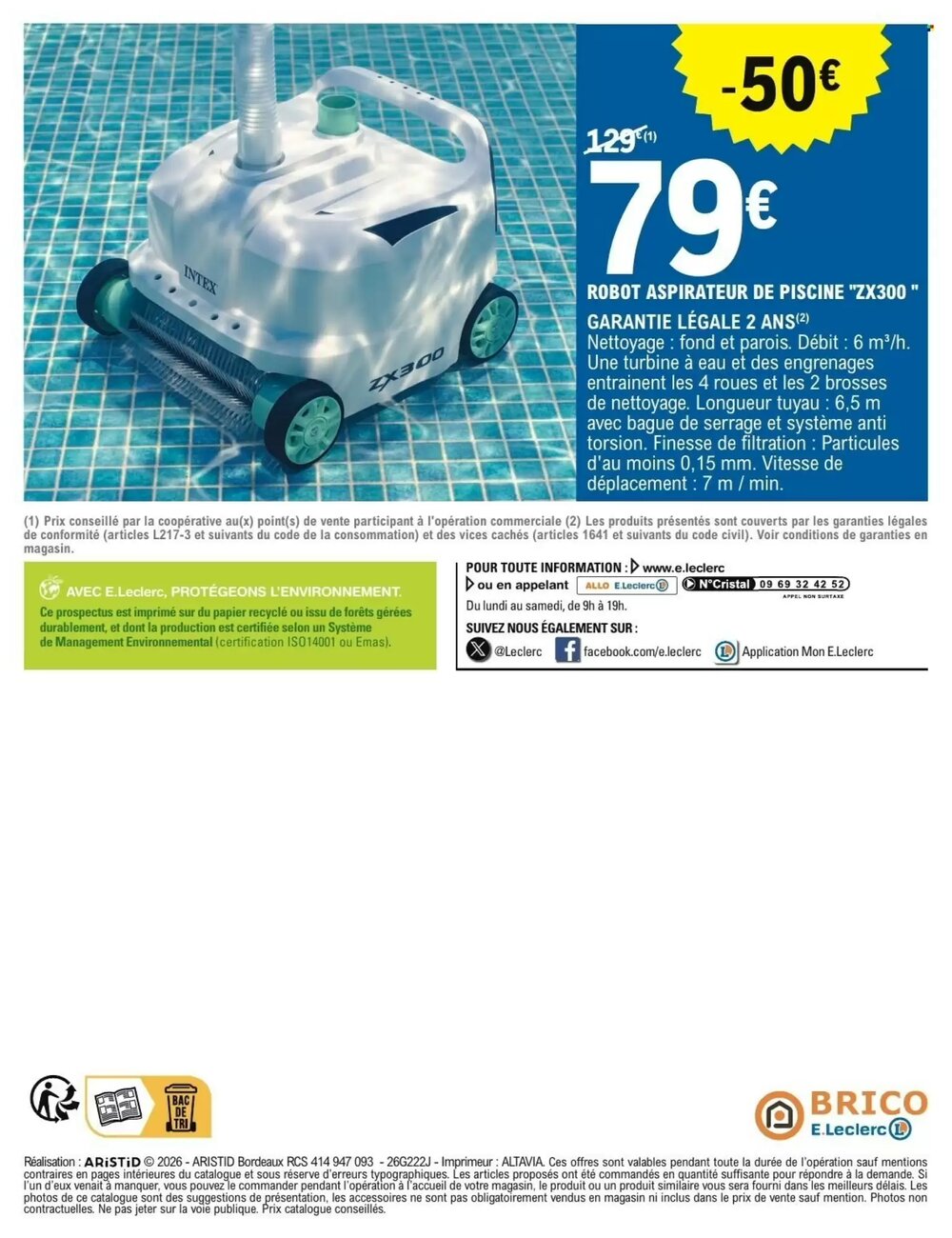 Prospectus promotionnel E.Leclerc Brico valable à partir du 28/04/2026 - Page 12.