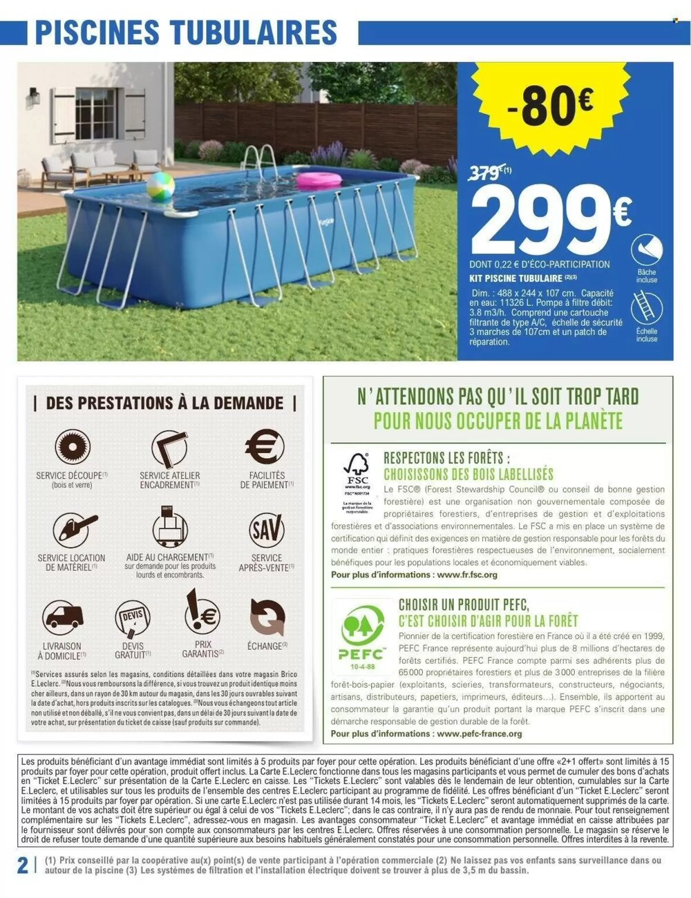 Prospectus promotionnel E.Leclerc Brico valable à partir du 28/04/2026 - Page 2.