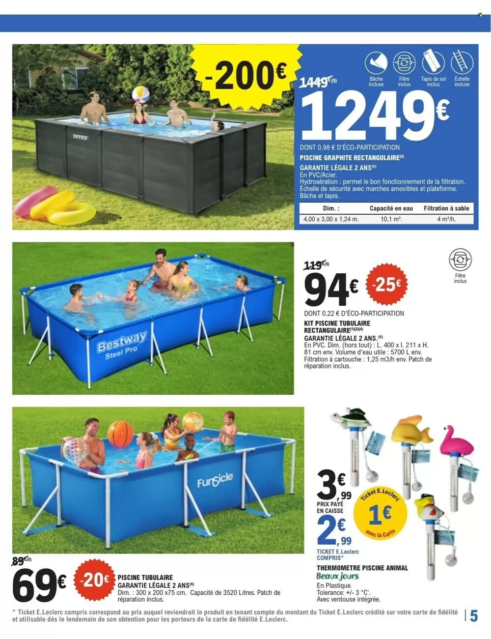 Prospectus promotionnel E.Leclerc Brico valable à partir du 28/04/2026 - Page 5.