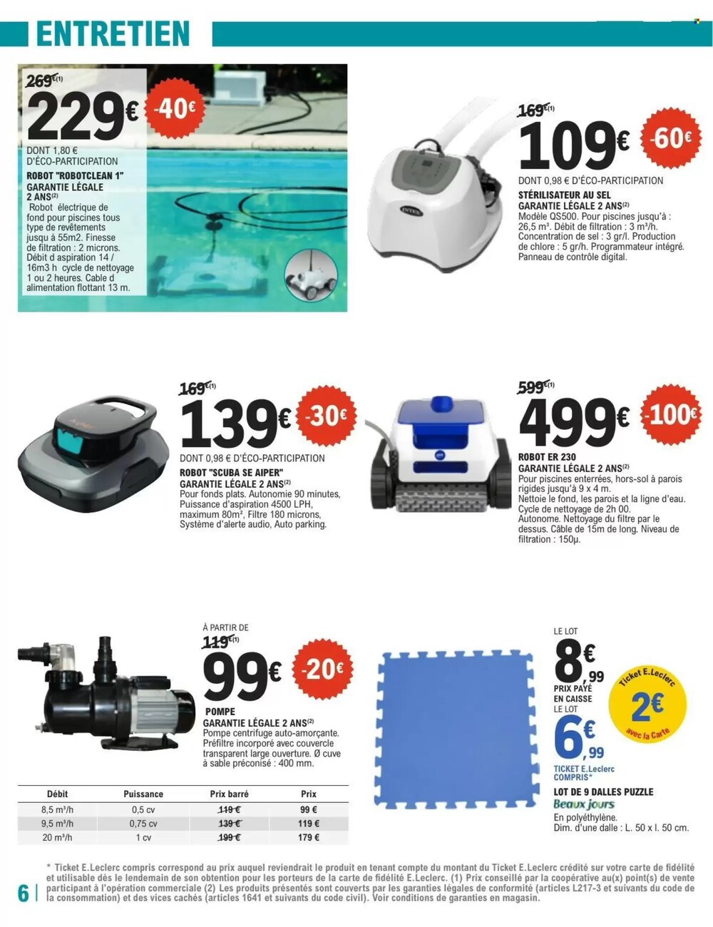 Prospectus promotionnel E.Leclerc Brico valable à partir du 28/04/2026 - Page 6.