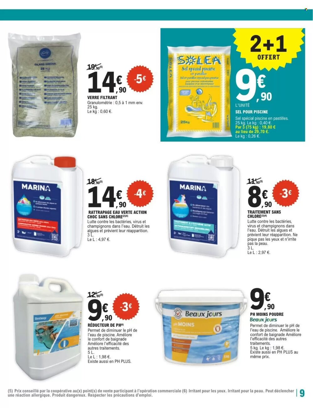 Prospectus promotionnel E.Leclerc Brico valable à partir du 28/04/2026 - Page 9.