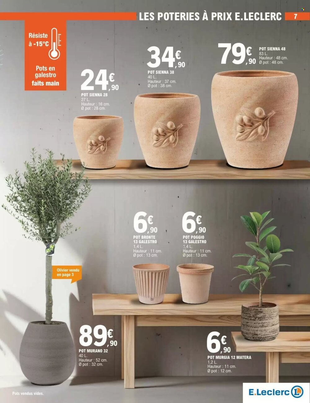 Prospectus promotionnel E.Leclerc Brico valable à partir du 28/04/2026 - Page 7.