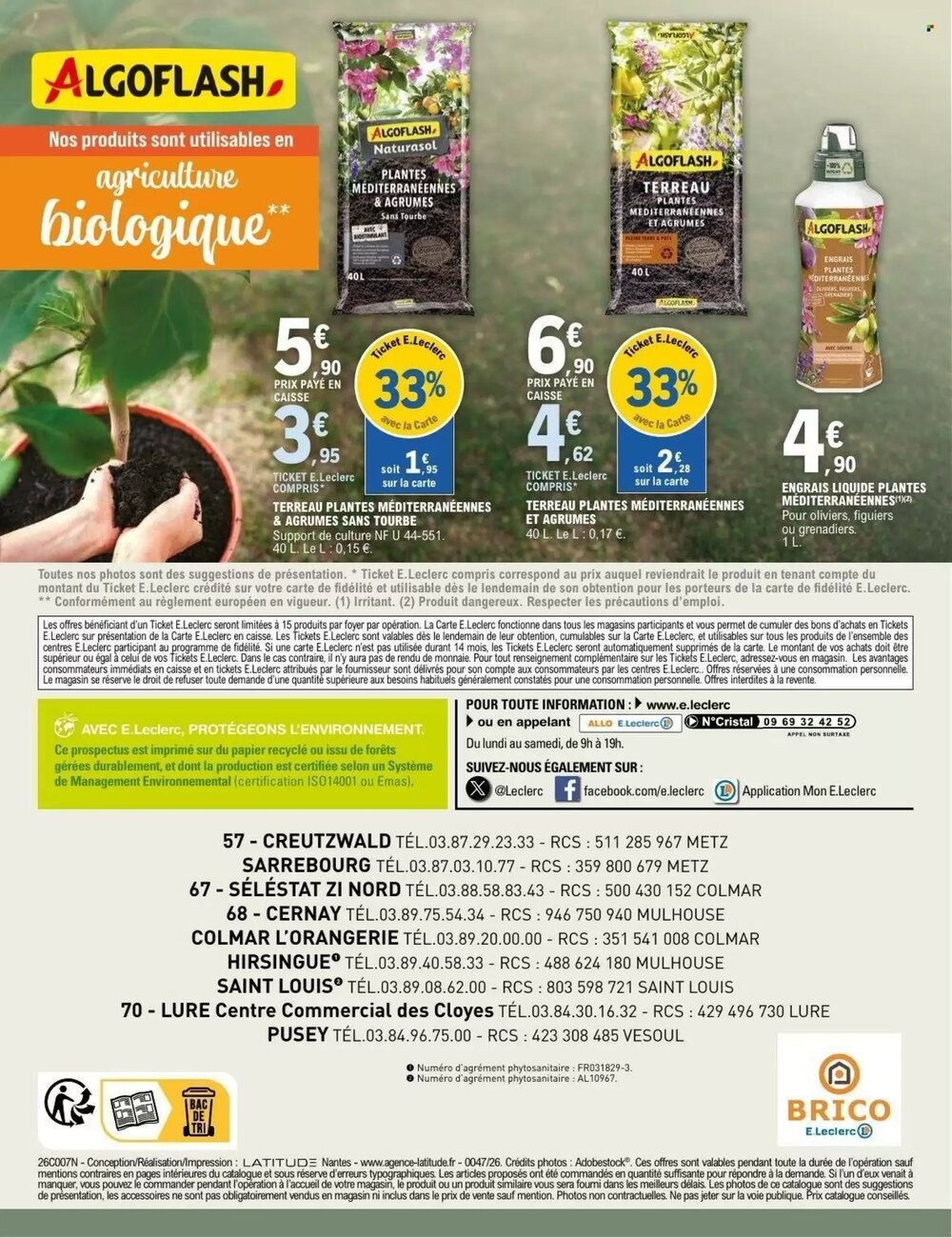 Prospectus promotionnel E.Leclerc Brico valable à partir du 28/04/2026 - Page 8.