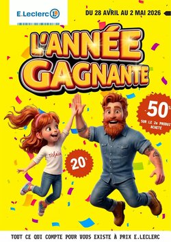 Prospectus promotionnel E.Leclerc valable à partir du 28/04/2026