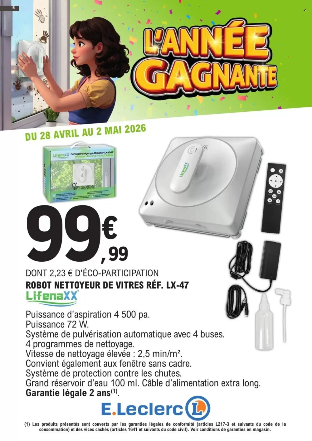 Prospectus promotionnel E.Leclerc valable à partir du 28/04/2026 - Page 6.