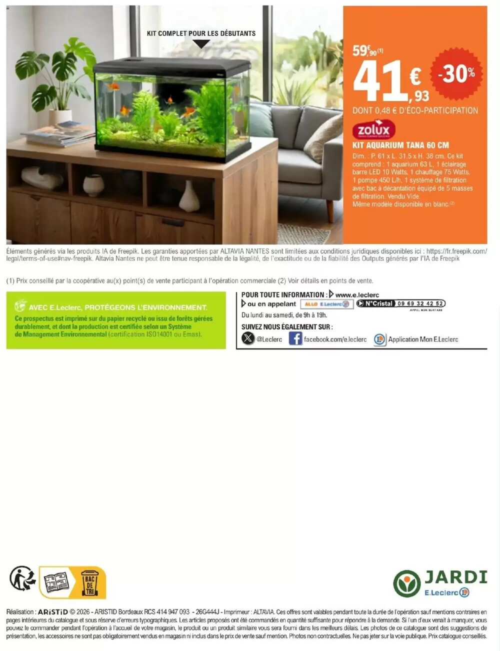 Prospectus promotionnel E.Leclerc Jardi valable à partir du 28/04/2026 - Page 8.