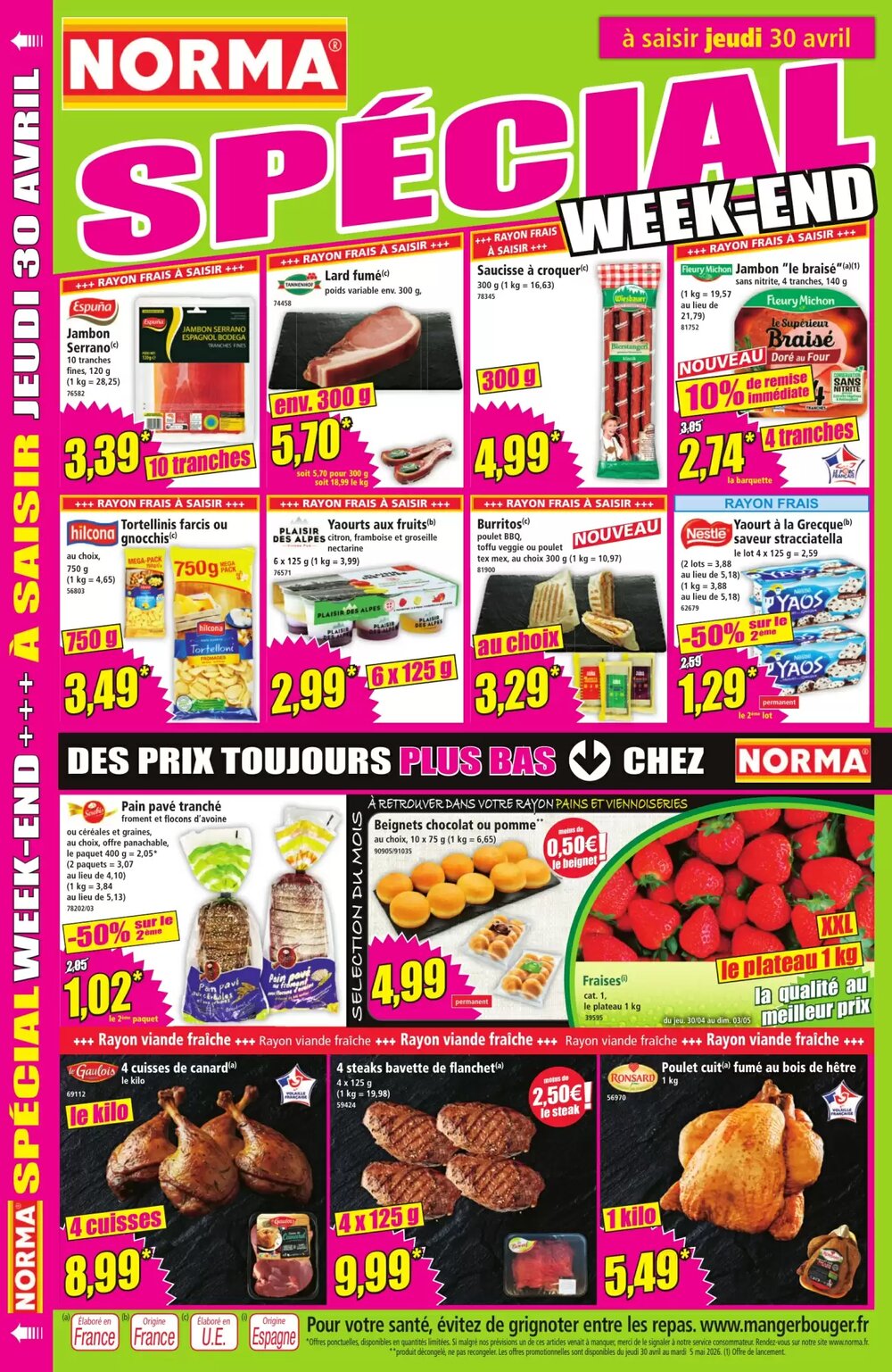 Prospectus promotionnel Norma valable à partir du 29/04/2026 - Page 14.