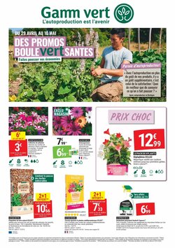 Prospectus promotionnel Gamm vert valable à partir du 29/04/2026