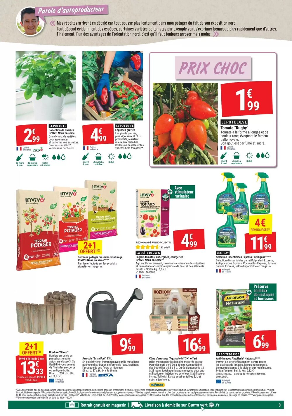 Prospectus promotionnel Gamm vert valable à partir du 29/04/2026 - Page 3.