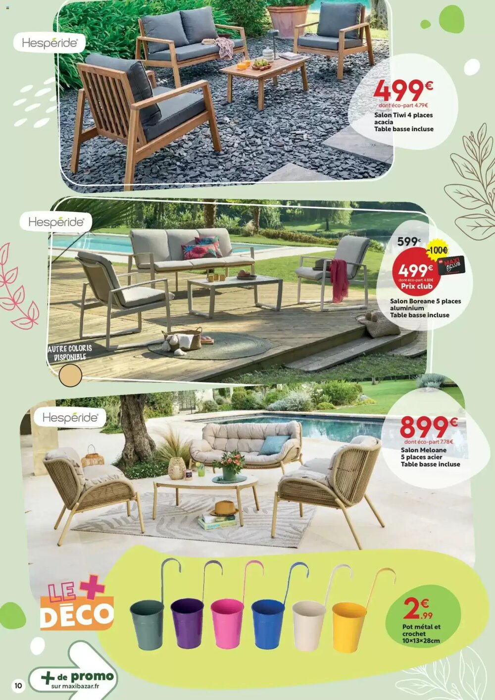 Prospectus promotionnel Maxi Bazar valable à partir du 29/04/2026 - Page 10.
