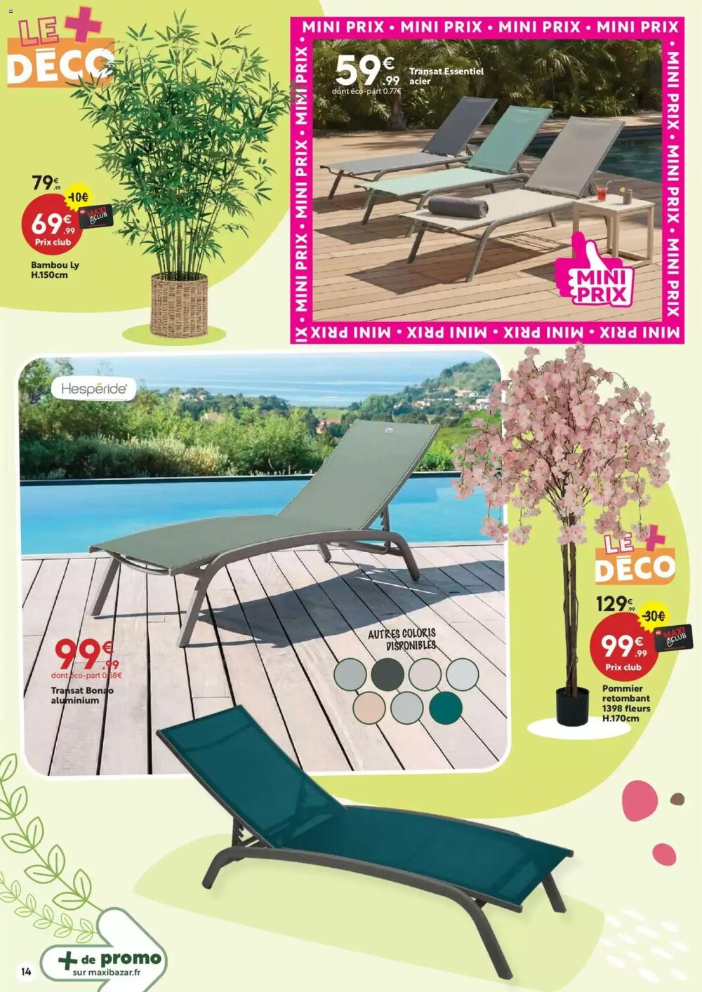 Prospectus promotionnel Maxi Bazar valable à partir du 29/04/2026 - Page 14.