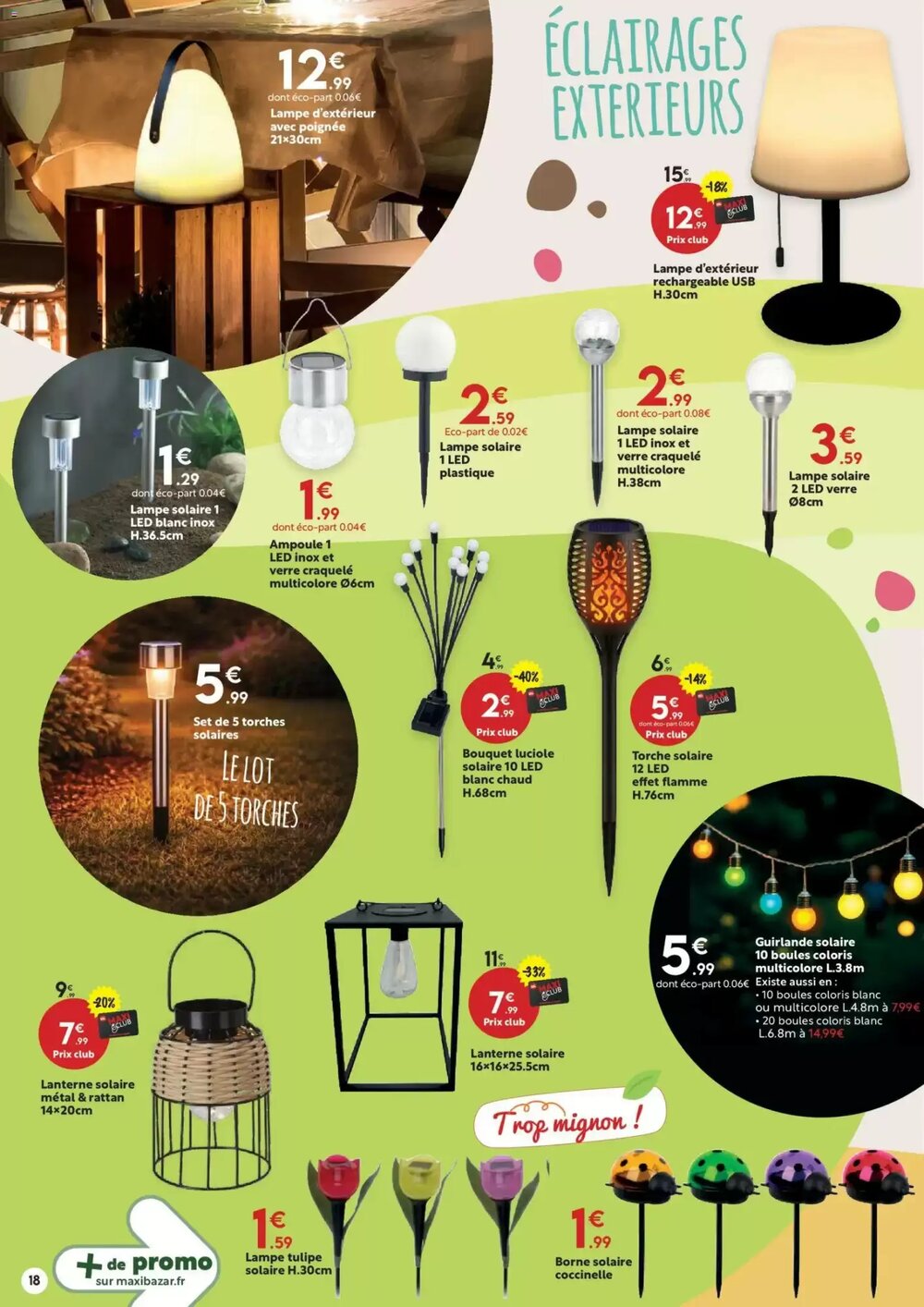 Prospectus promotionnel Maxi Bazar valable à partir du 29/04/2026 - Page 18.