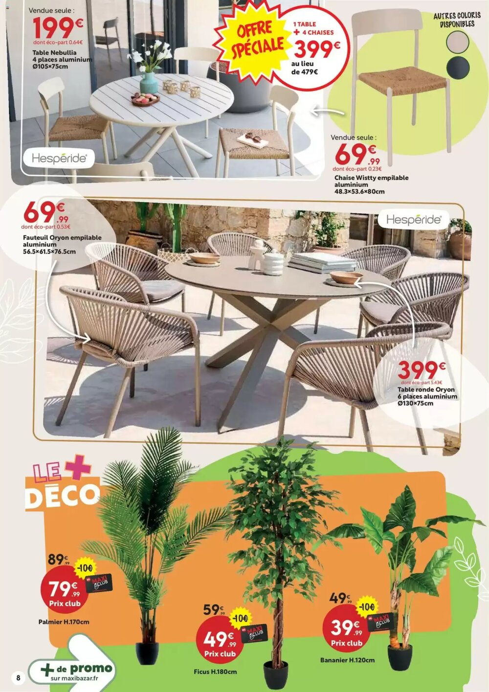 Prospectus promotionnel Maxi Bazar valable à partir du 29/04/2026 - Page 8.