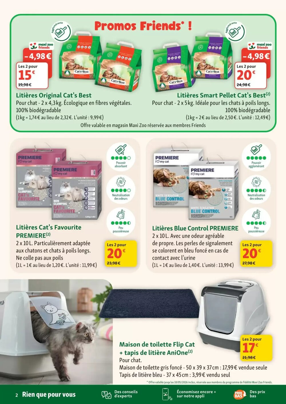 Prospectus promotionnel Maxi Zoo valable à partir du 29/04/2026 - Page 2.