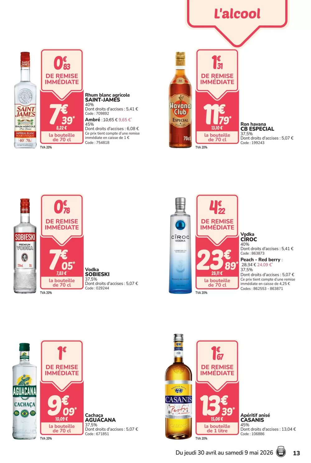 Prospectus promotionnel Promocash valable à partir du 30/04/2026 - Page 13.