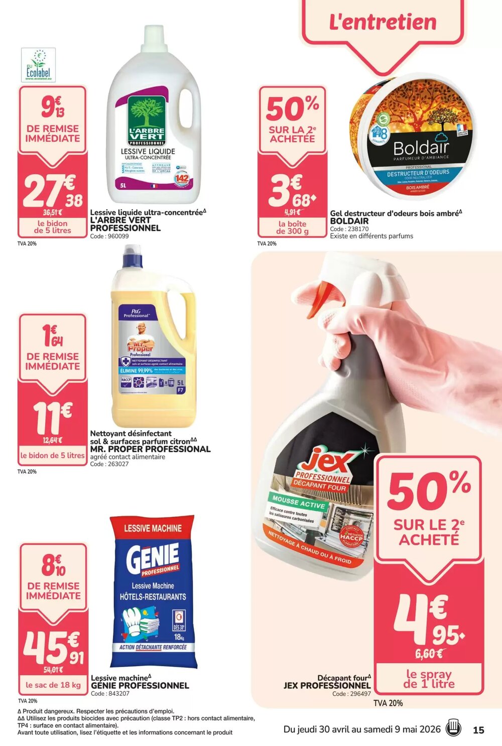 Prospectus promotionnel Promocash valable à partir du 30/04/2026 - Page 15.