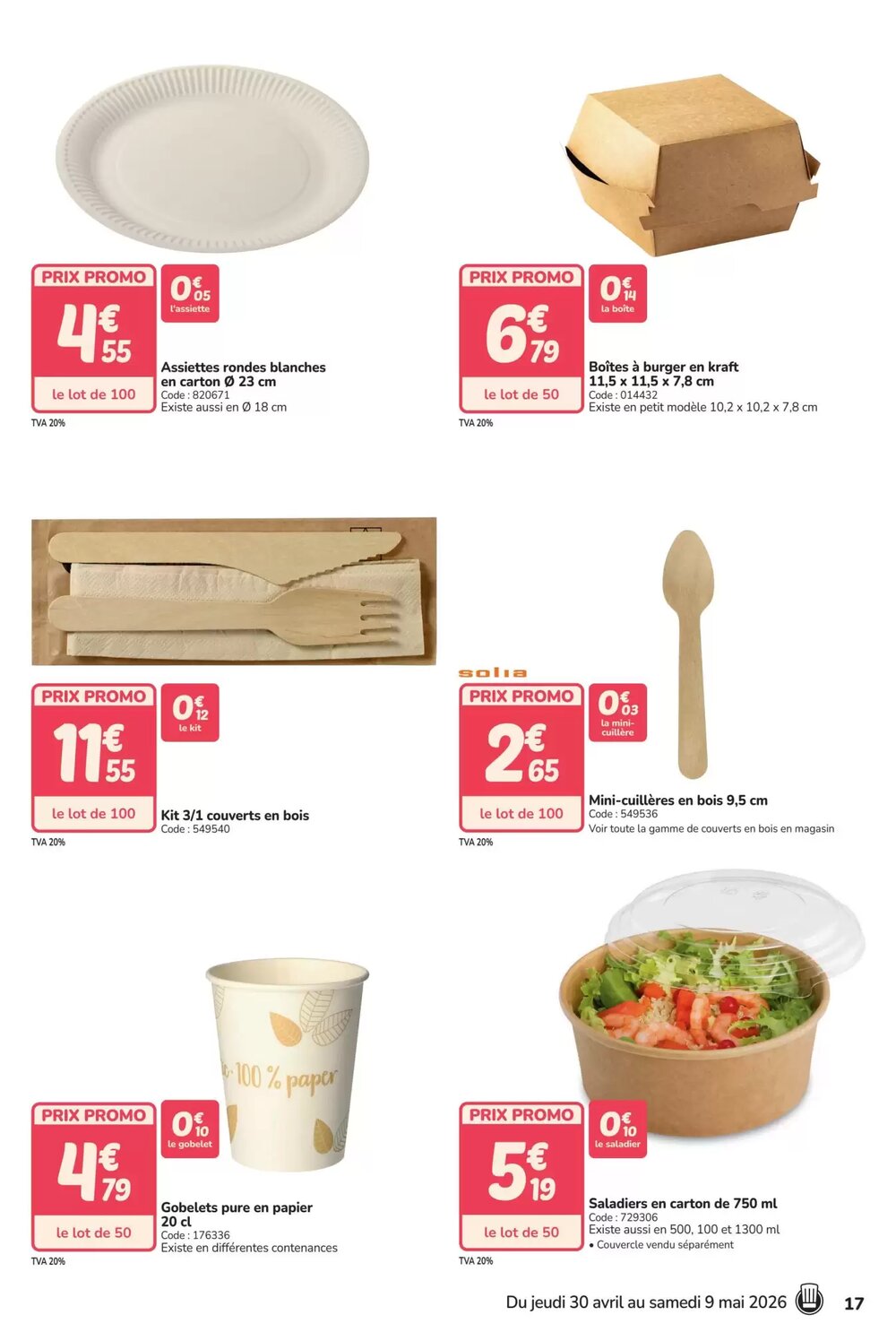 Prospectus promotionnel Promocash valable à partir du 30/04/2026 - Page 17.