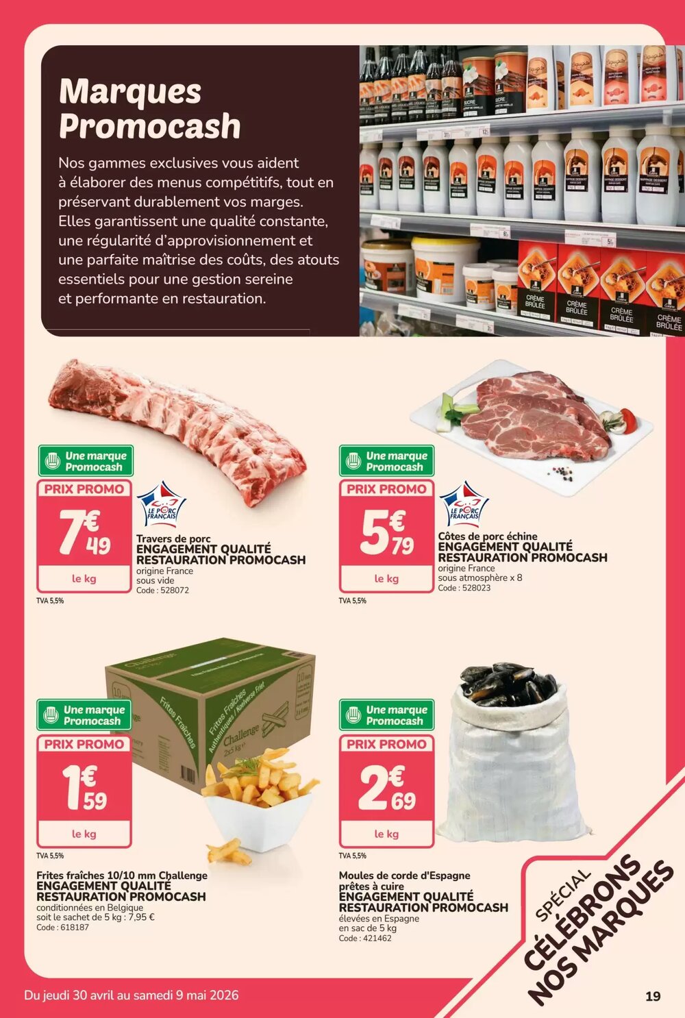 Prospectus promotionnel Promocash valable à partir du 30/04/2026 - Page 19.