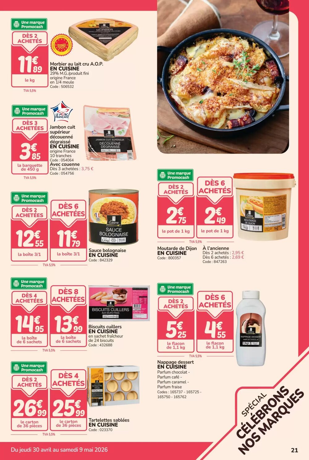 Prospectus promotionnel Promocash valable à partir du 30/04/2026 - Page 21.