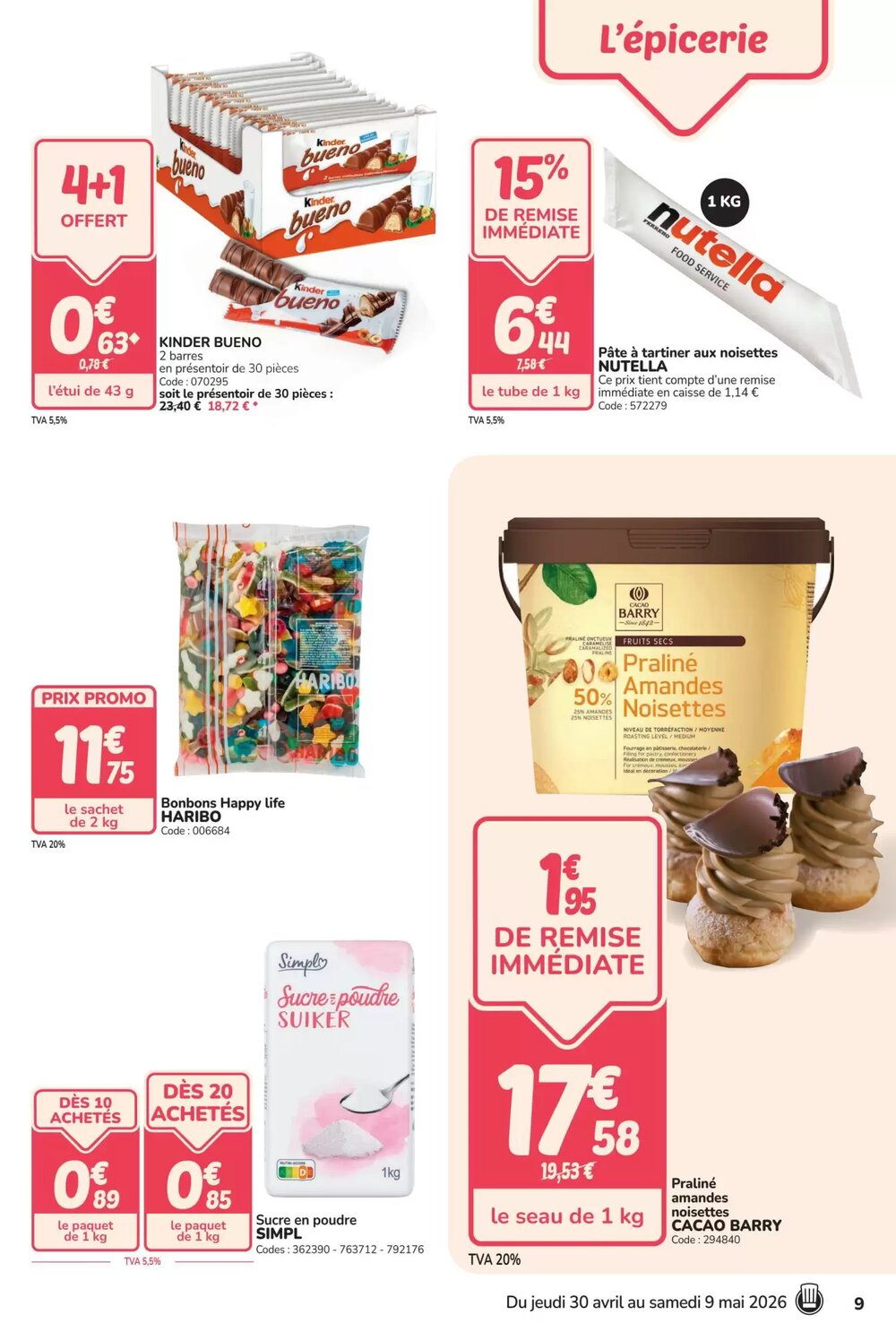 Prospectus promotionnel Promocash valable à partir du 30/04/2026 - Page 9.