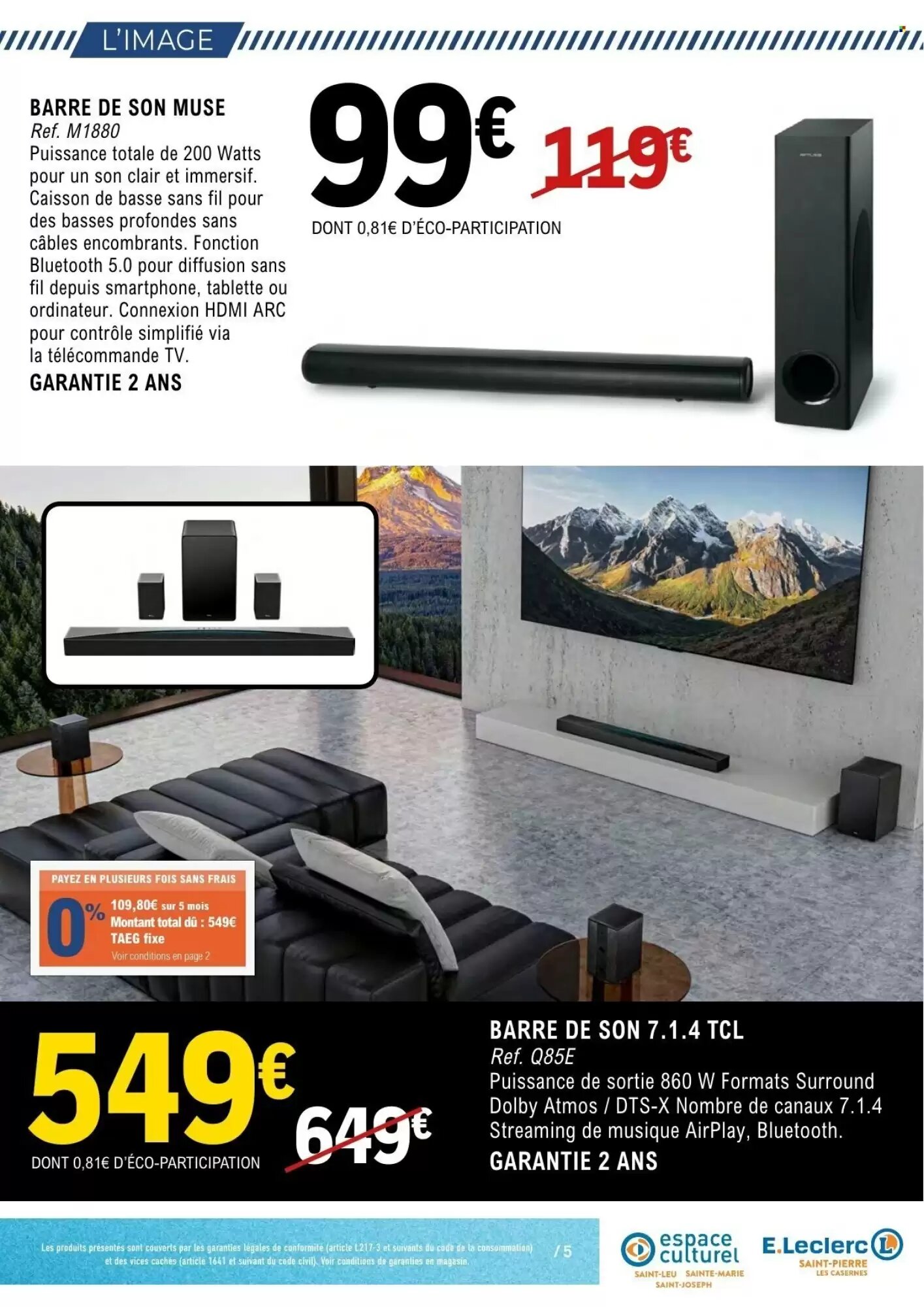 Prospectus promotionnel E.Leclerc valable à partir du 02/05/2026 - Page 5.