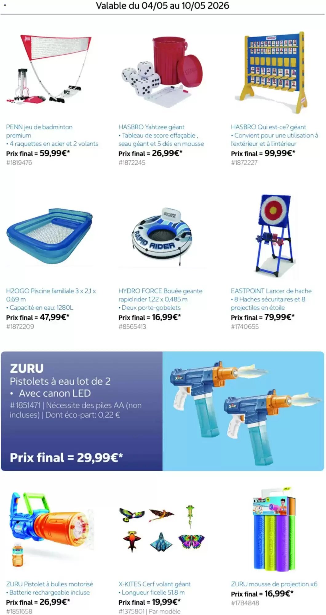 Prospectus promotionnel Costco valable à partir du 04/05/2026 - Page 1.