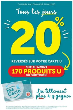 Prospectus promotionnel Hyper U valable à partir du 04/05/2026