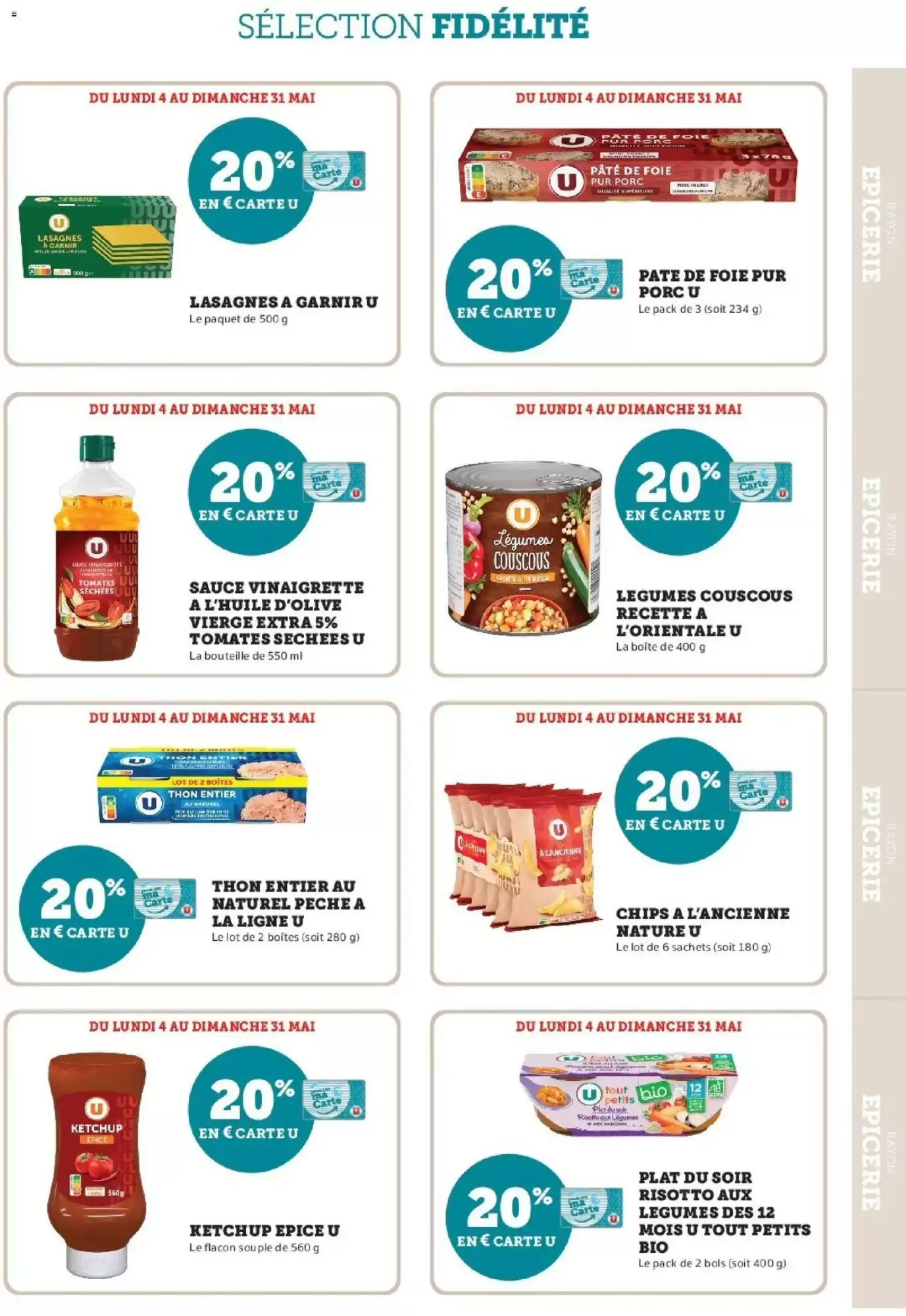 Prospectus promotionnel Hyper U valable à partir du 04/05/2026 - Page 21.