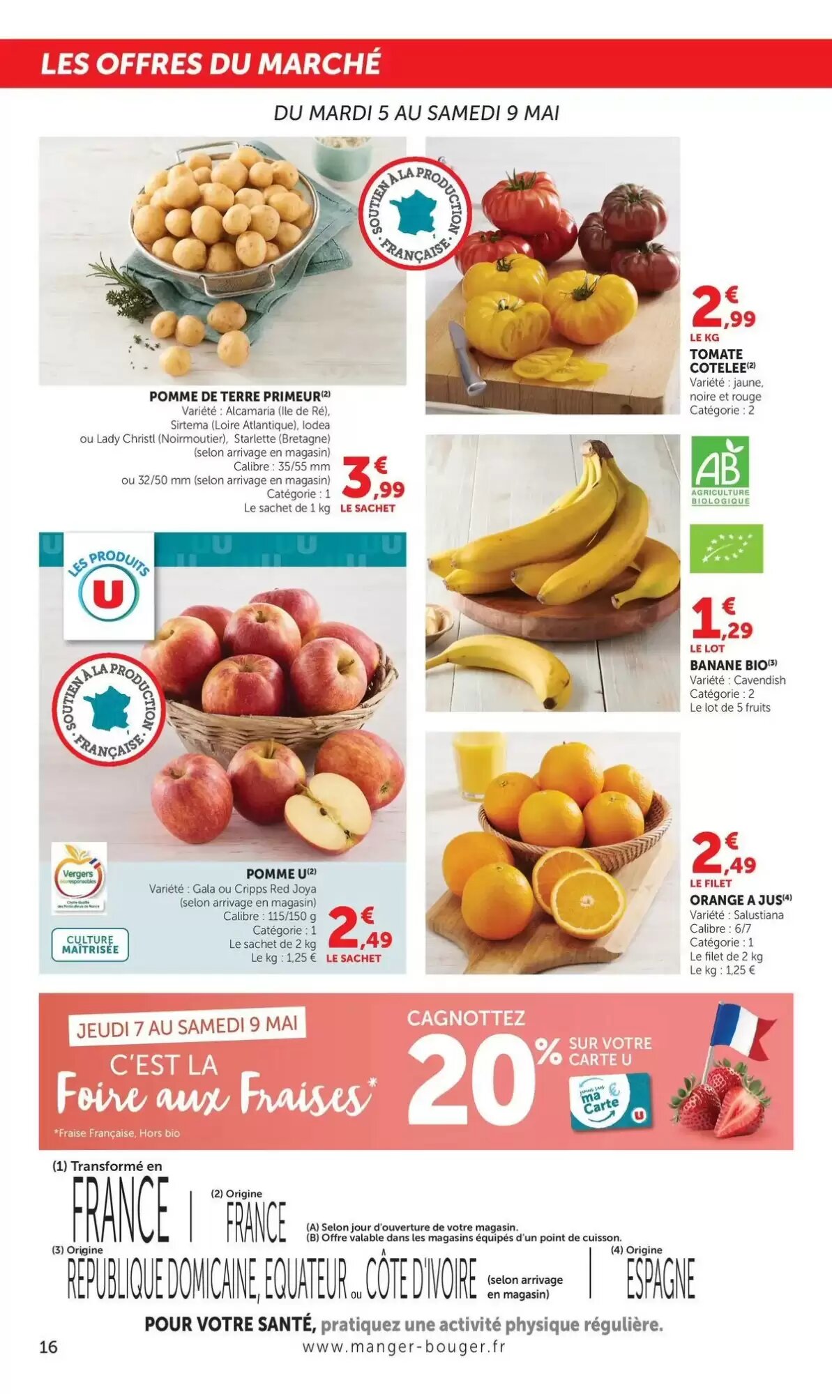 Prospectus promotionnel Super U valable à partir du 04/05/2026 - Page 16.