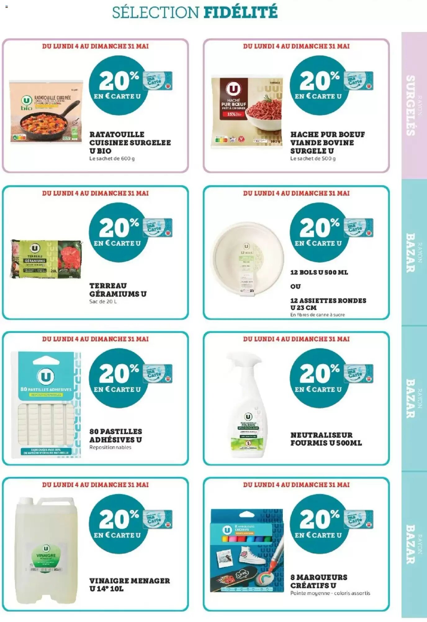 Prospectus promotionnel Super U valable à partir du 04/05/2026 - Page 31.