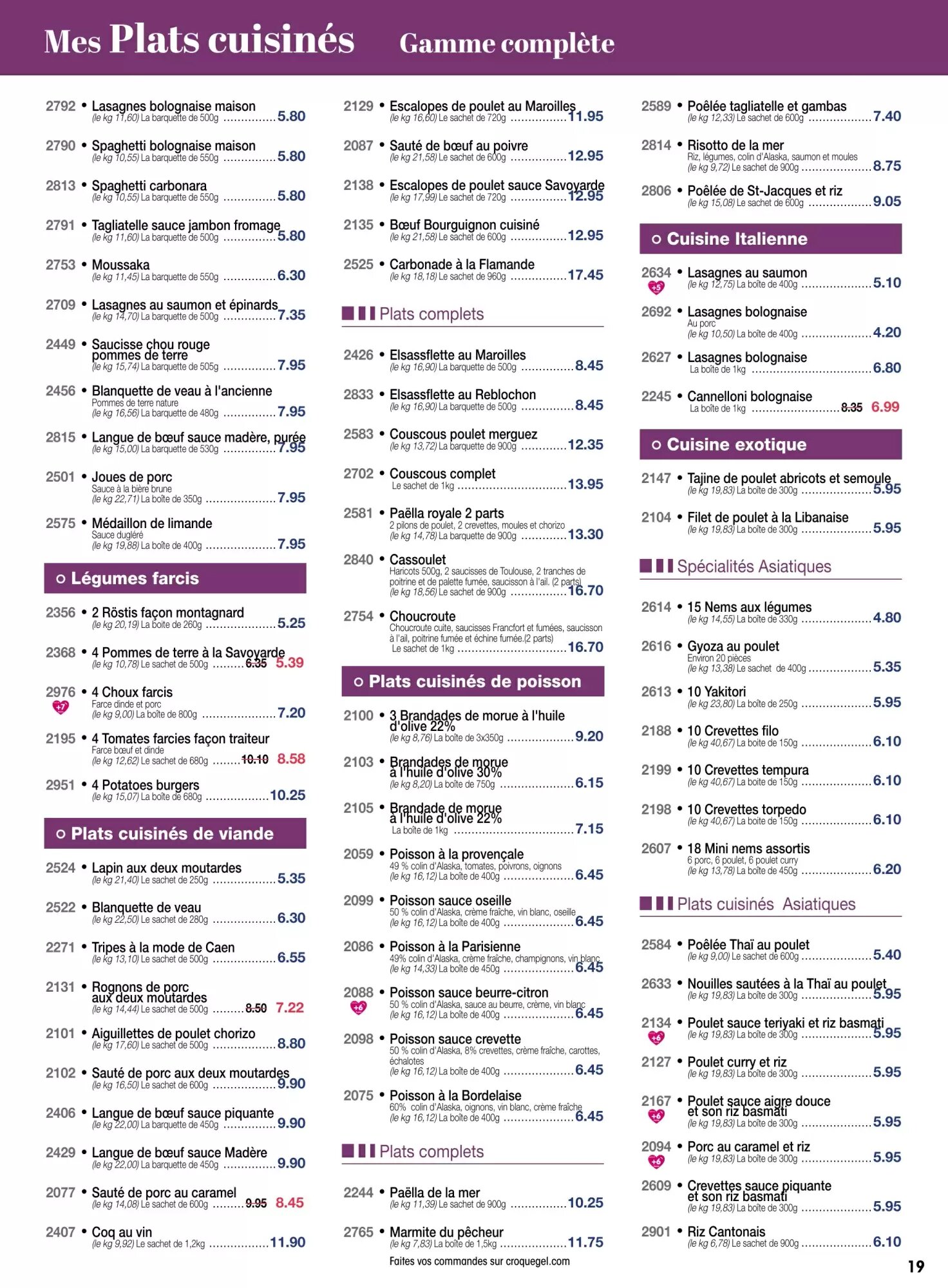 Prospectus promotionnel Croque Gel valable à partir du 04/05/2026 - Page 19.