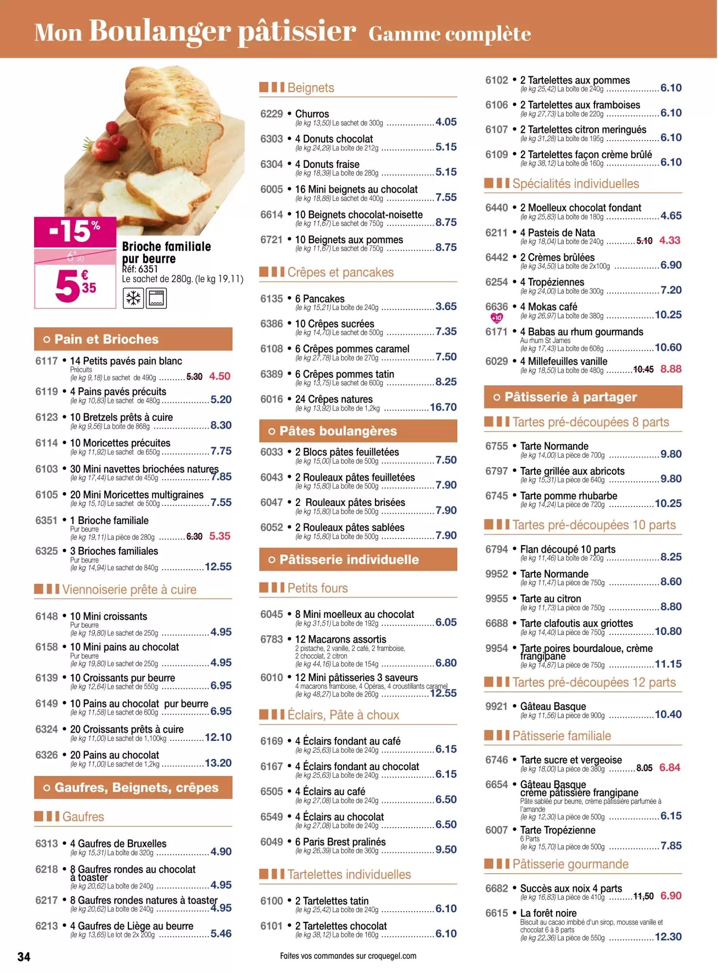 Prospectus promotionnel Croque Gel valable à partir du 04/05/2026 - Page 34.