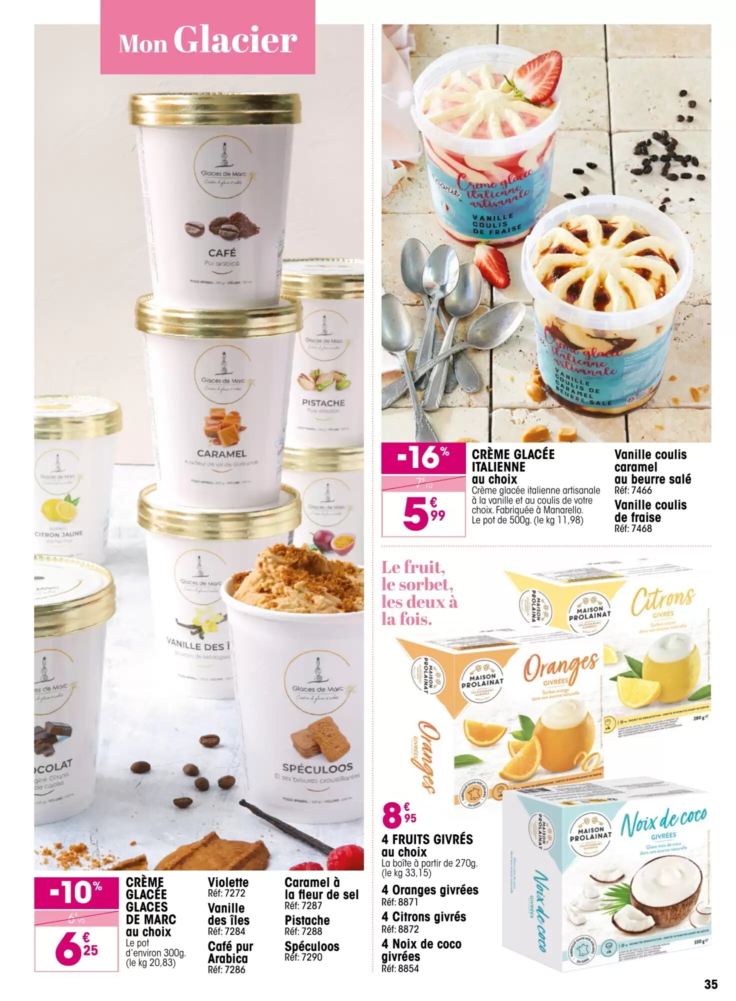 Prospectus promotionnel Croque Gel valable à partir du 04/05/2026 - Page 35.