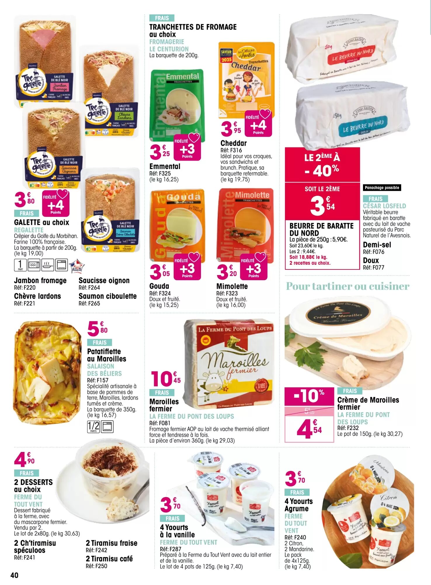 Prospectus promotionnel Croque Gel valable à partir du 04/05/2026 - Page 40.